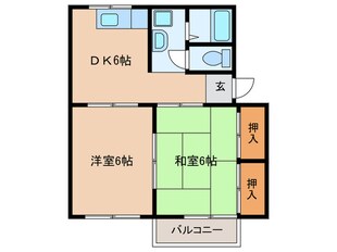 ソファレ小河原Ｃの物件間取画像